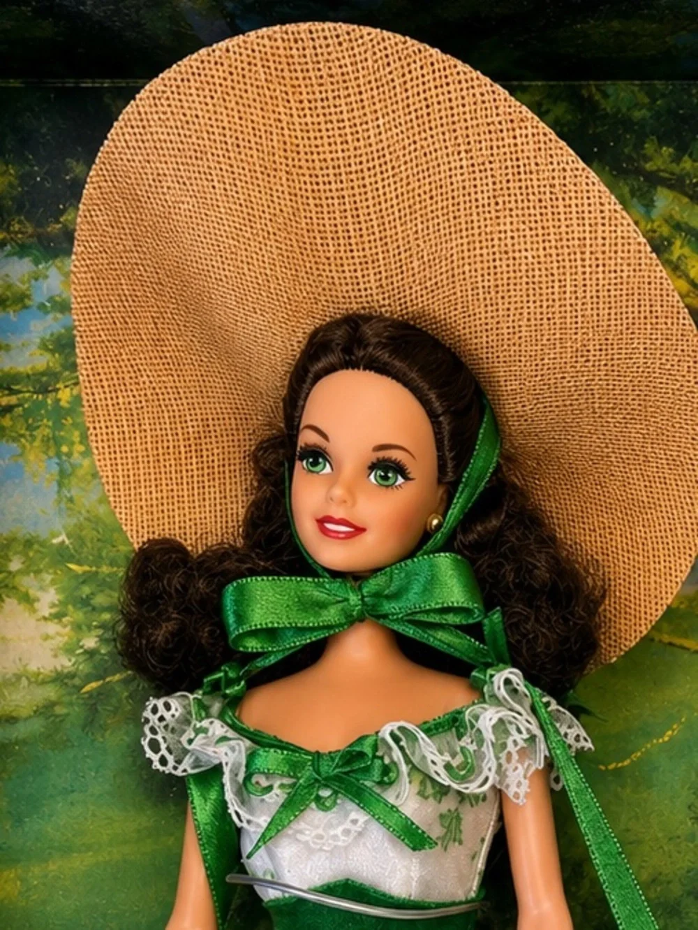 1994 Mattel Barbie as Scarlet O’Hara Gone with the Wind Doll Hollywood Legends